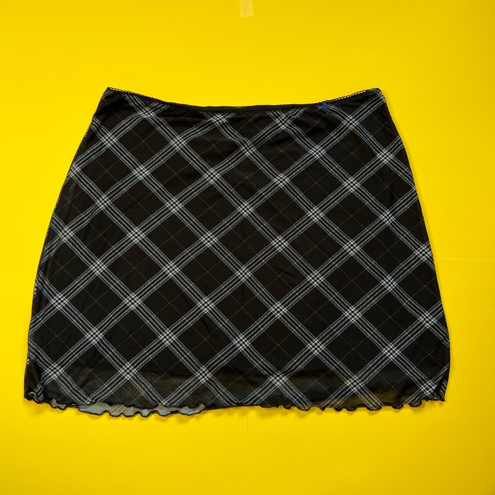 H&M Black Mini Pencil Skirt for Casual Wear